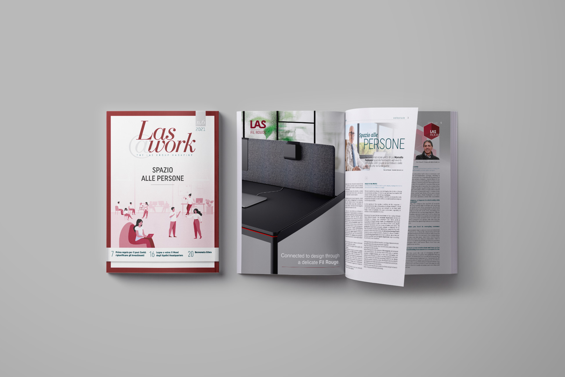 Las@Work: here’s the new issue! - Las Group